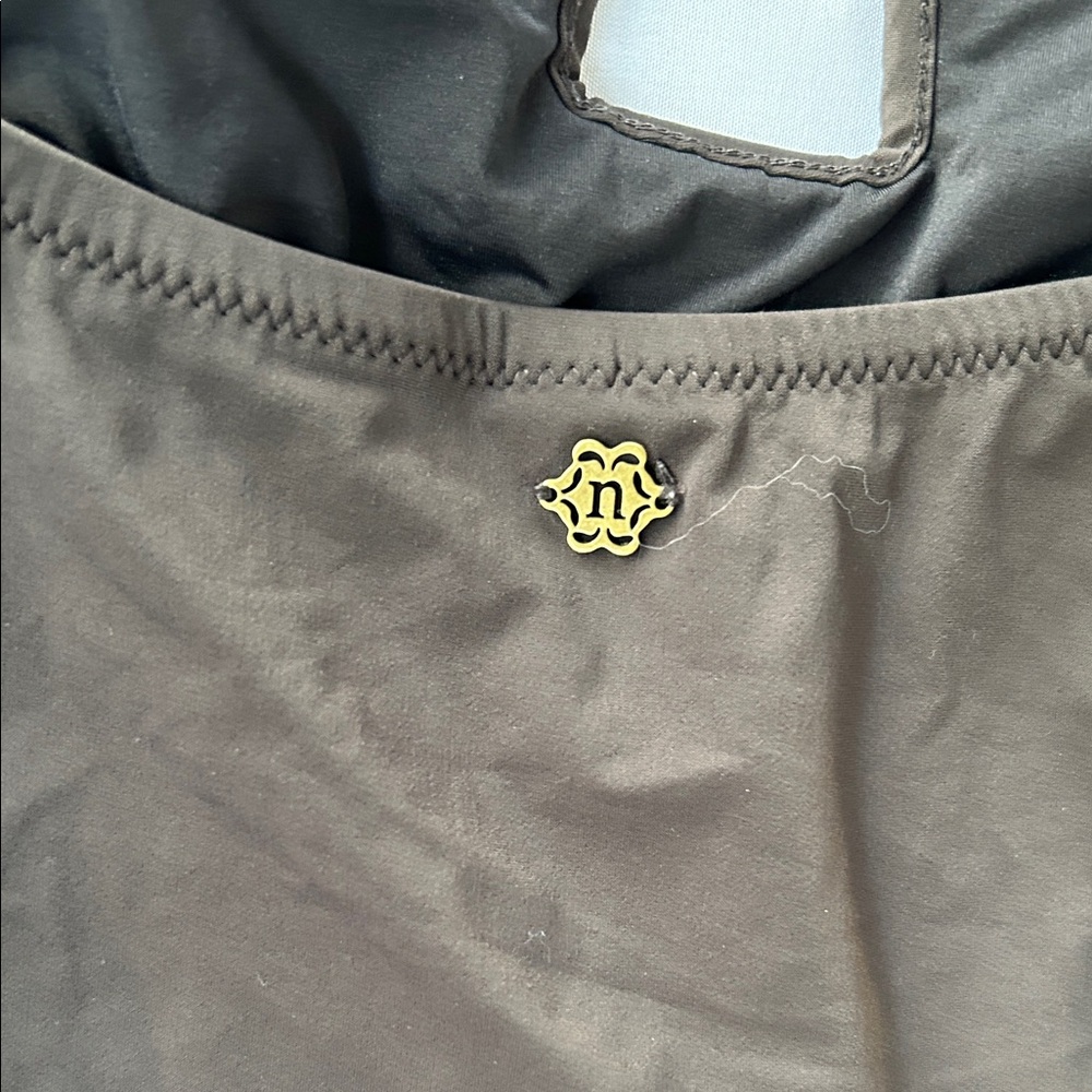 Nanette Lepore Brown with colorful details. Mayan Rivera One Piece Swimsuit - Picture 12 of 14